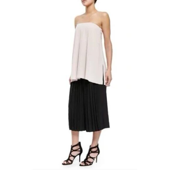 Tibi 8 pink strapless blouse - Picture 8 of 10